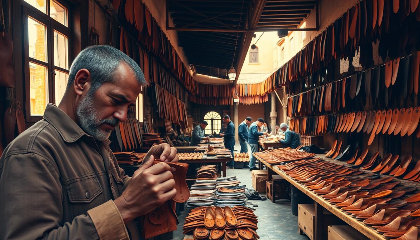 صناعة الجلد بفاس