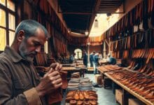 صناعة الجلد بفاس