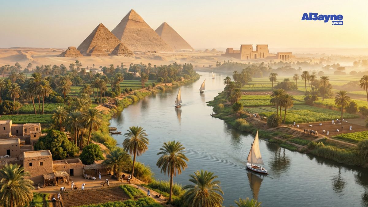 نهر النيل حضارة