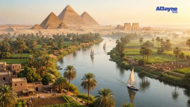 نهر النيل حضارة